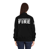 Whitewood Fire Women's Bomber Jacket (AOP)