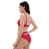 Lifeguard high-waisted bikini