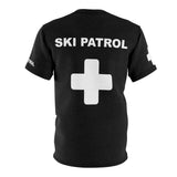 Ski Patrol Unisex T-Shirt Black