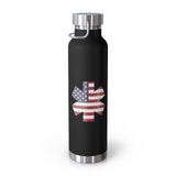 22oz Star of life USA Insulated Bottle
